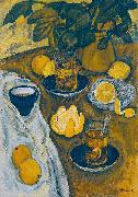 unknow artist Still life with oranges oil painting on canvas